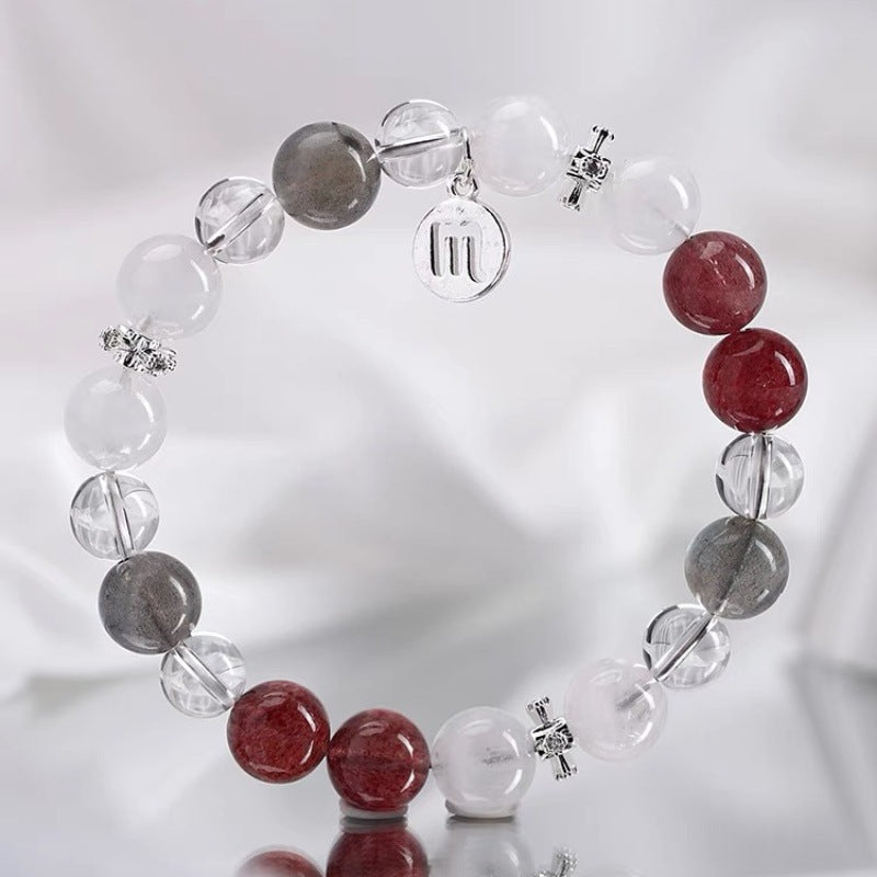 Zodiac Crystal Bracelets – 925 Sterling Silver Jewelry Collection