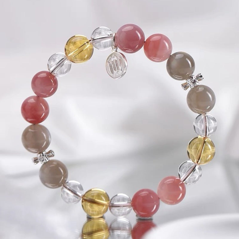 Zodiac Crystal Bracelets – 925 Sterling Silver Jewelry Collection