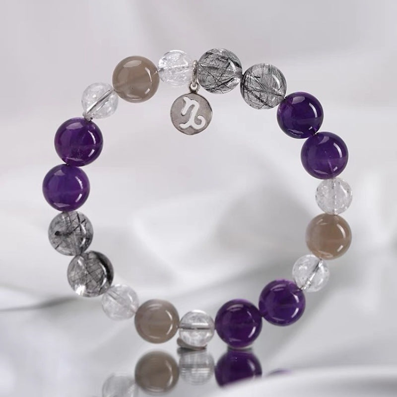 Zodiac Crystal Bracelets – 925 Sterling Silver Jewelry Collection