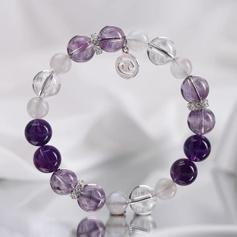 Zodiac Crystal Bracelets – 925 Sterling Silver Jewelry Collection