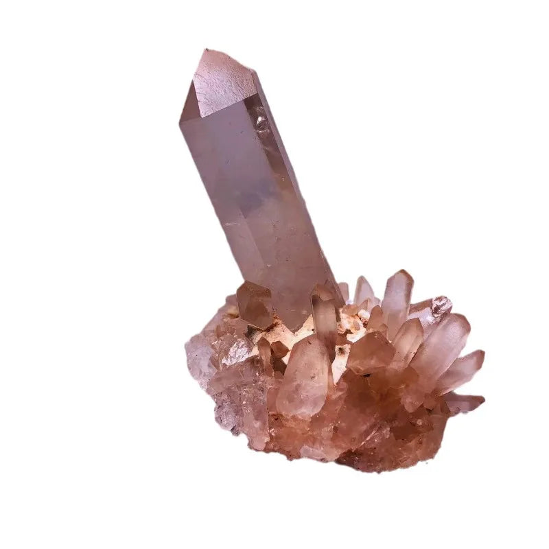Natural White Crystal Cluster Raw Mineral Specimen Home Decor Crystal Geode Display Zen Meditation Stone Raw Crystal Formation