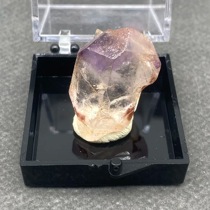 100% natural Super Seven Crystals stone mineral healing crystal specimen gemstone collection,beads+Box size:35*35*35mm