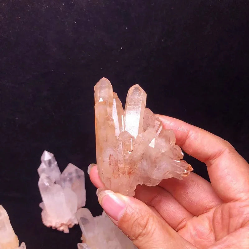 Natural White Crystal Cluster Raw Mineral Specimen Home Decor Crystal Geode Display Zen Meditation Stone Raw Crystal Formation