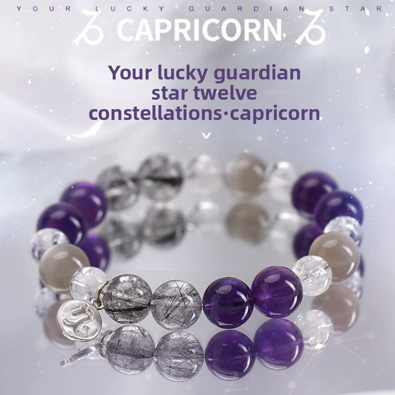 Zodiac Crystal Bracelets – 925 Sterling Silver Jewelry Collection
