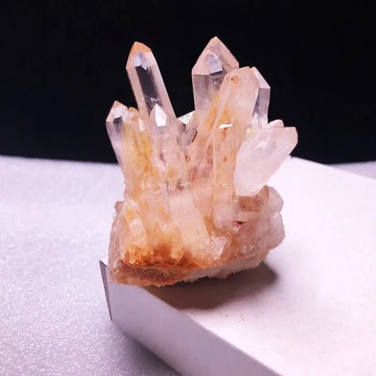 Natural White Crystal Cluster Raw Mineral Specimen Home Decor Crystal Geode Display Zen Meditation Stone Raw Crystal Formation