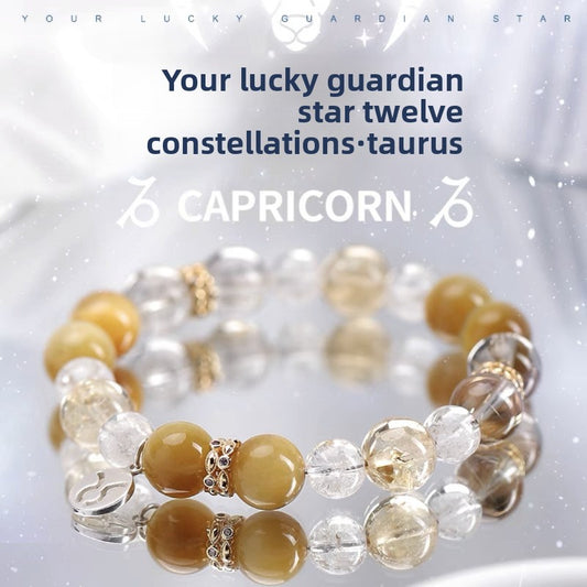 Zodiac Crystal Bracelets – 925 Sterling Silver Jewelry Collection