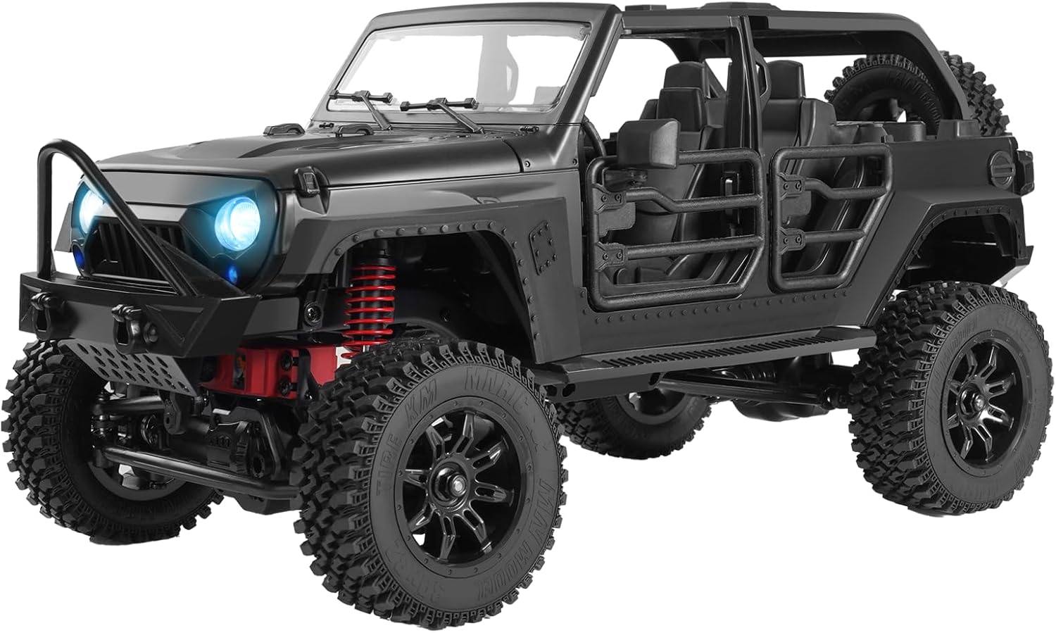 mn 128 rc rock crawler, 1:12 scale rc 4wd rc climbing car, all wheel drive off road rc jeep crawlers rtf, 2.4ghz rc rock crawler 4×4 all terrain car for adults 1
