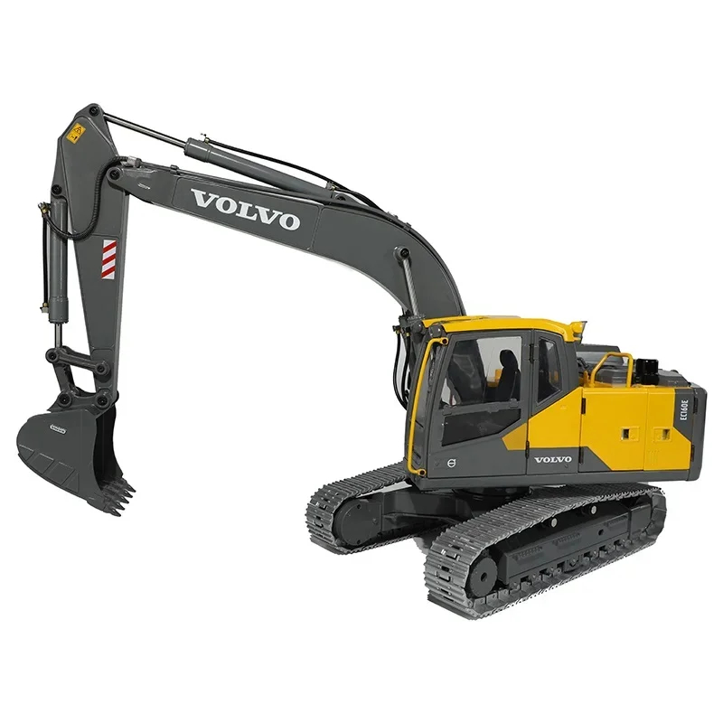 double e010 1:14 rc excavator model car 2.4g remote control dump truck track engineering toy vehicle model toys for boys gifts 7