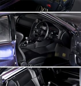 capo 1/8 nissan nissan gtr r34 remote control drift flat running model car all metal 10th anniversary limited edition