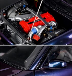 capo 1/8 nissan nissan gtr r34 remote control drift flat running model car all metal 10th anniversary limited edition